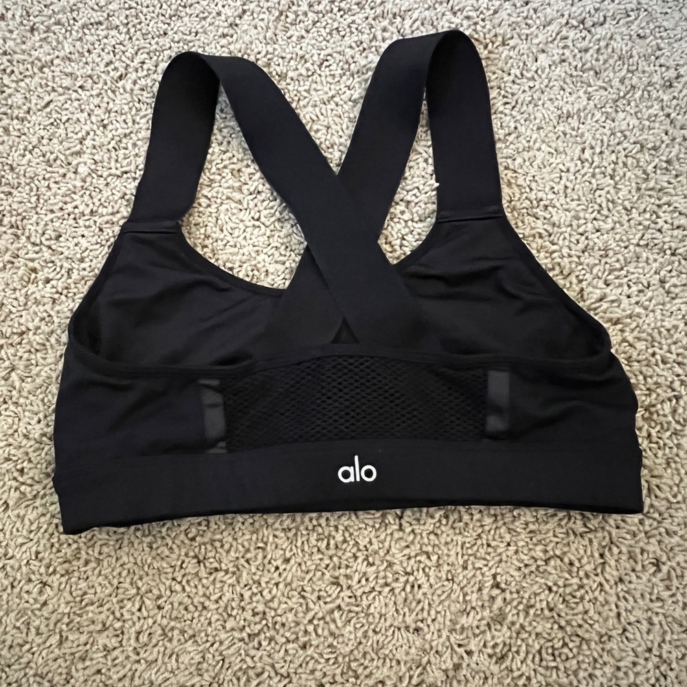 Black ALO sports bra